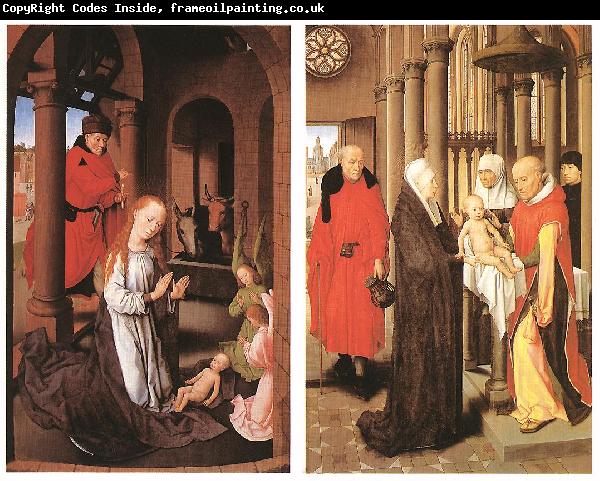 MEMLING, Hans Scenes from the Passion of Christ (left side) sg